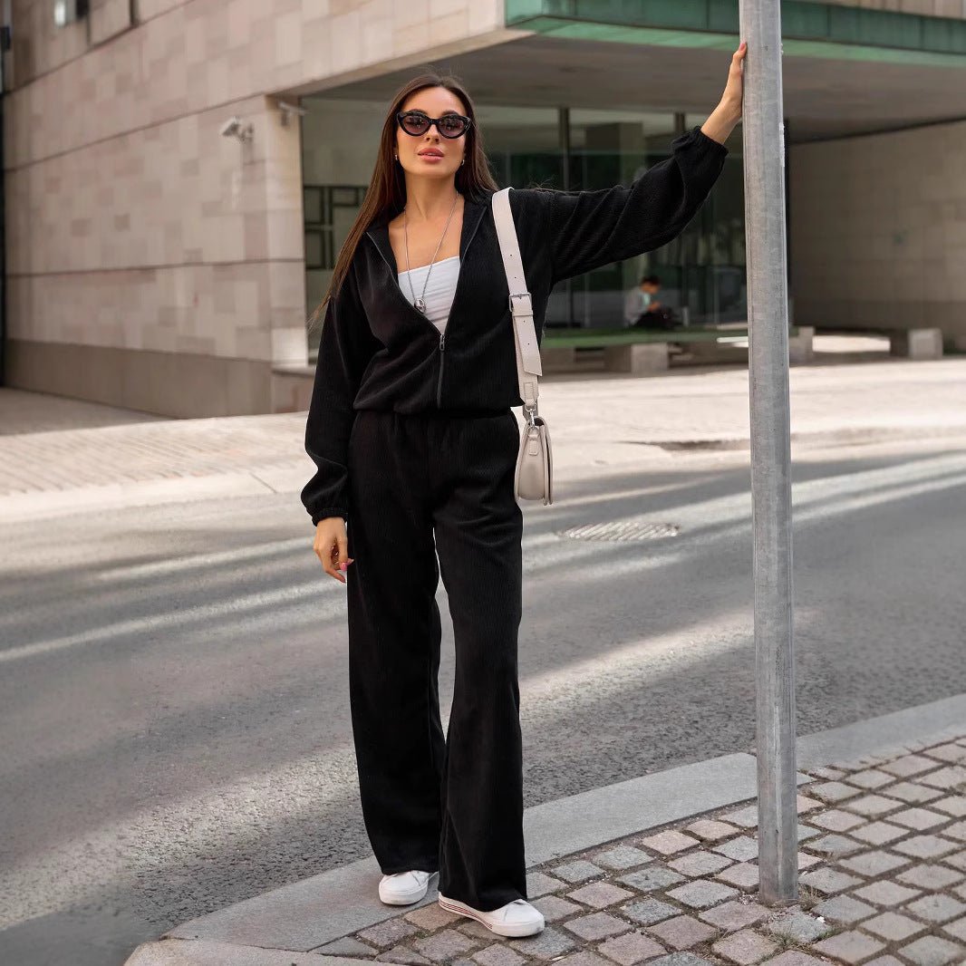 Cardigan Sweater - Hooded Elastic Fit - MRC STOREsetMRC STOREWomen’s Cardigan Sweater - Hooded Elastic Fit My Store MRC STORECJLS242905215OLApricotL