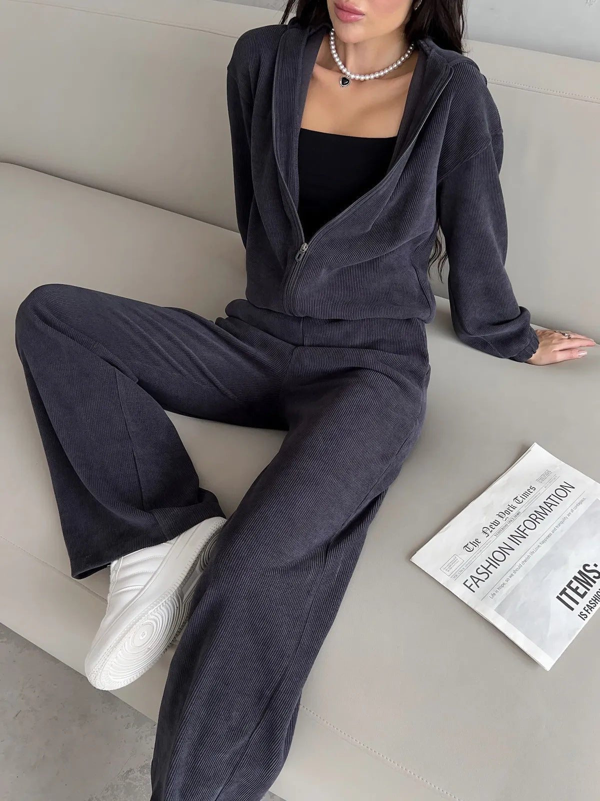 Cardigan Sweater - Hooded Elastic Fit - MRC STOREsetMRC STOREWomen’s Cardigan Sweater - Hooded Elastic Fit My Store  40.11MRC STORECJLS242905211KPGrayL