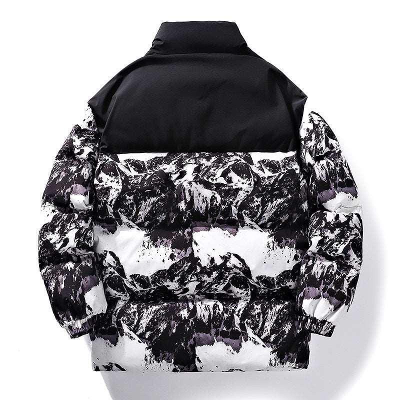 Casual Jacket Down Cotton padded Camouflage Style - MRC STORETopMy StoreCasual Jacket Down Cotton padded Camouflage Style - MRC STOREMRC STORECJPK213426411KPBlack And Gray2XL