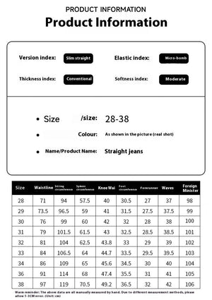 Casual Jeans Men - Retro Micro Ha Pencil Pants - MRC STOREjeansMy StoreCasual Jeans Men - Retro Micro Ha Pencil PantsMRC STORECJXX228311401AZSea Sky Blue28