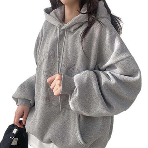 Casual Lettered Hoodie - MRC STORETopMy StoreCasual Lettered Hoodie - MRC STOREMRC STORECJWY204638206FUBlue ThinL