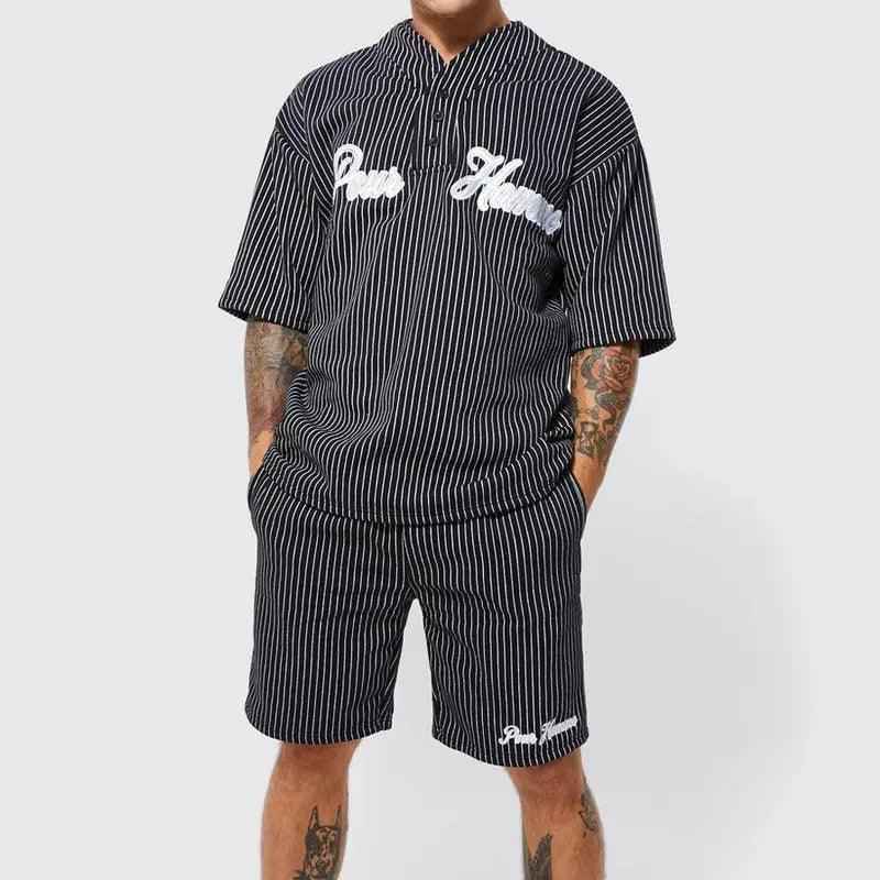 Casual Men's Two Piece Set - MRC STOREsetMy StoreCasual Men's Two Piece SetMRC STORECJTW195021903CXBlackL