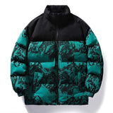 Casual Jacket Down Cotton padded Camouflage Style - MRC STORE