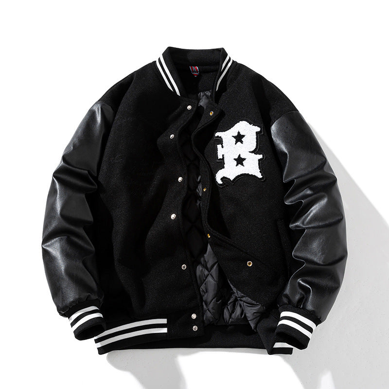 Bomber Jacket – Cotton-Padded Thickened Woolen Coat MRC STORE 
