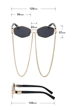 Chain Korean Style Sunglasses - MRC STOREAccessoriesMy StoreChain Korean Style Sunglasses - MRC STOREMRC STORECJCF154340507GTC7