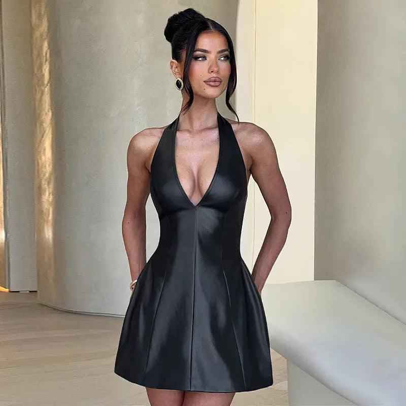 Chic Black Sleeveless Dress - MRC STOREDressMRC STOREChic Black Sleeveless DressMRC STORECJLY209254003CXBlackL