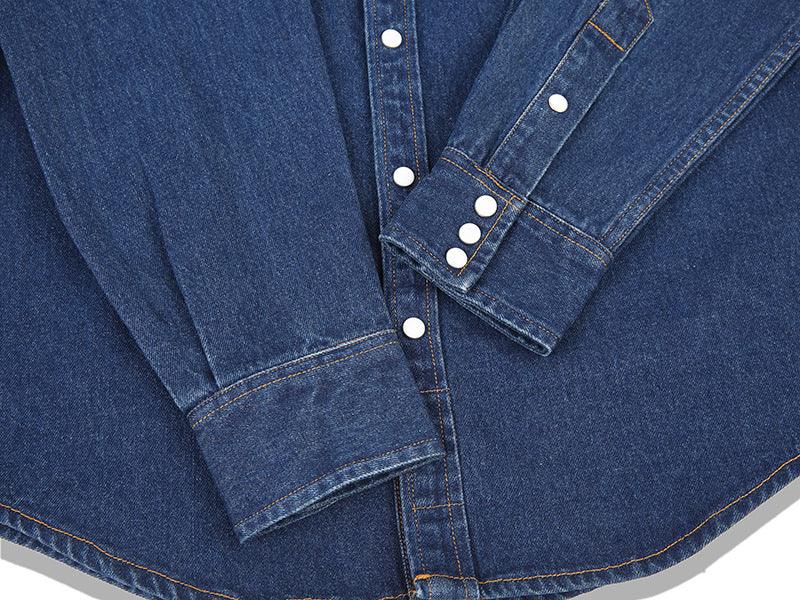 Classic Flower Wash Denim Shirt – Retro Cotton Shirt in Multiple Colors - MRC STOREshirtMy StoreClassic Flower Wash Denim Shirt – Retro Cotton Shirt in Multiple Colors - MRC STOREMRC STORECJDS228404513MN4309 WhiteL