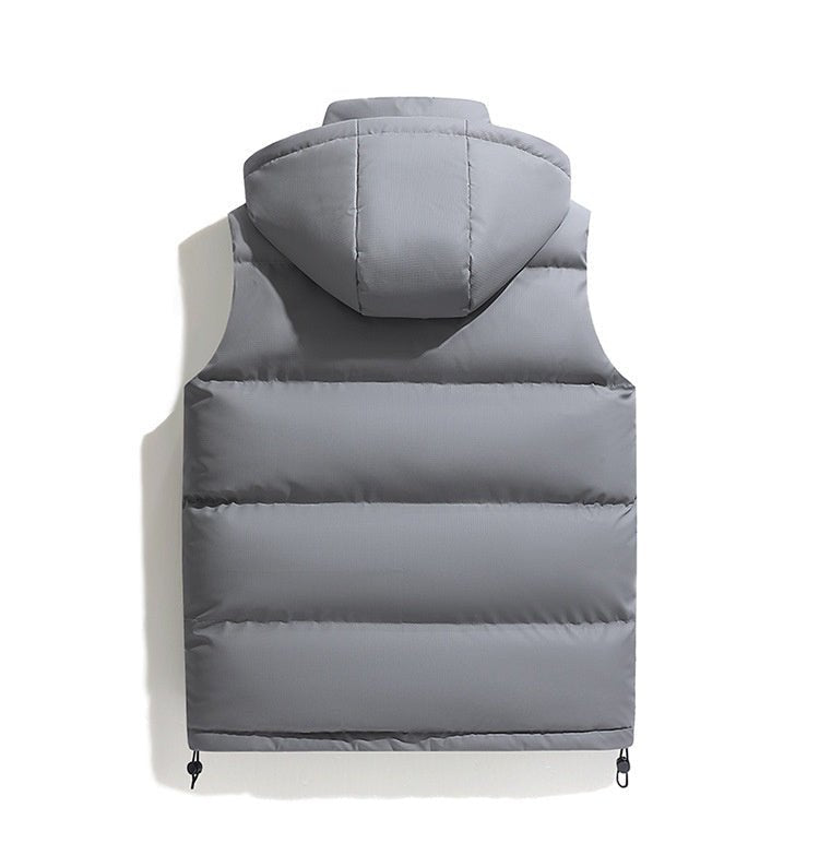 Corduroy Hooded Warm Vest - MRC STOREJacketsMRC STORECorduroy Hooded Warm Vest MRC STORE MRC STORECJYD255136703CXGrayL