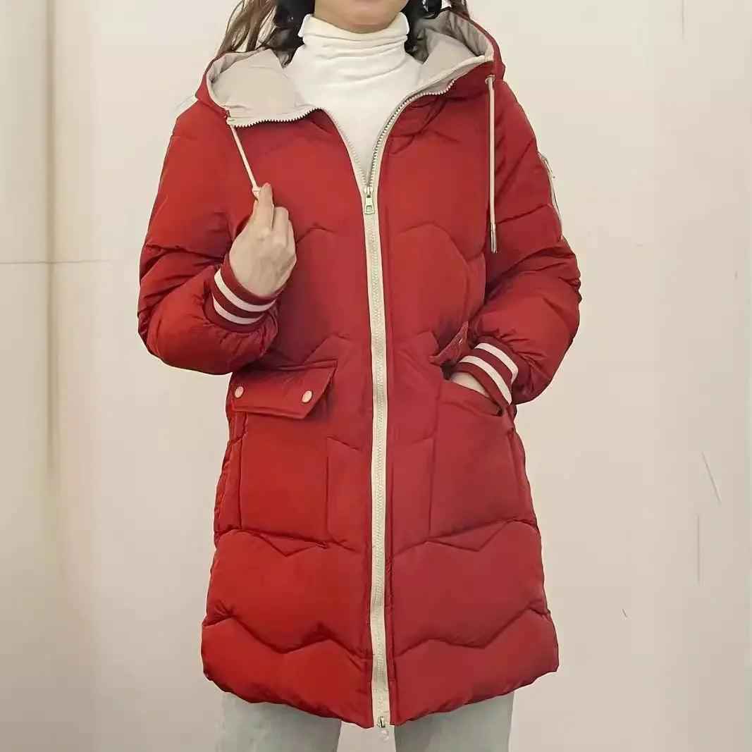 Cozy Cotton Padded Jacket - MRC STOREtopMy StoreCozy Cotton Padded JacketMRC STORECJJK209788308HSRedL