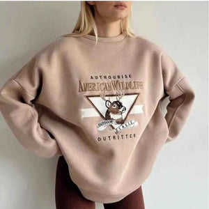 Cozy Deer Sweater - MRC STORESweaters & HoodiesMy StoreCozy Deer SweaterMRC STORECJWY201955205EVKhakiL