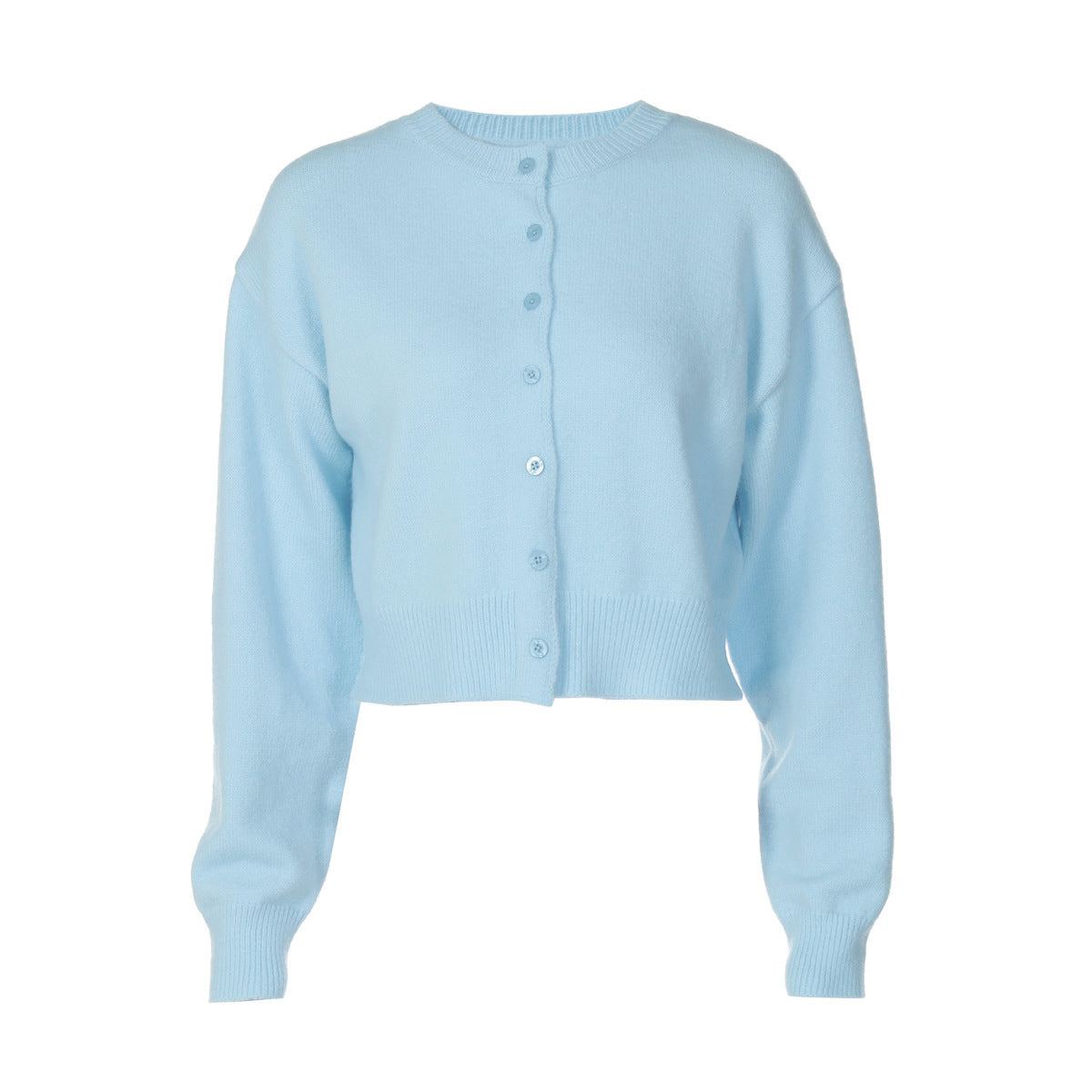 Trendy Buttoned Cardigan Sweater MRC STORE 