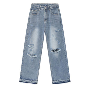 Men’s Ripped Jeans - Retro High Street Blue My Store  29.99