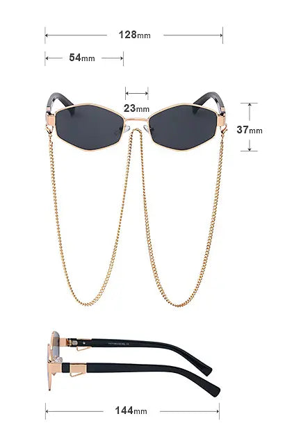 Chain Korean Style Sunglasses My Store 