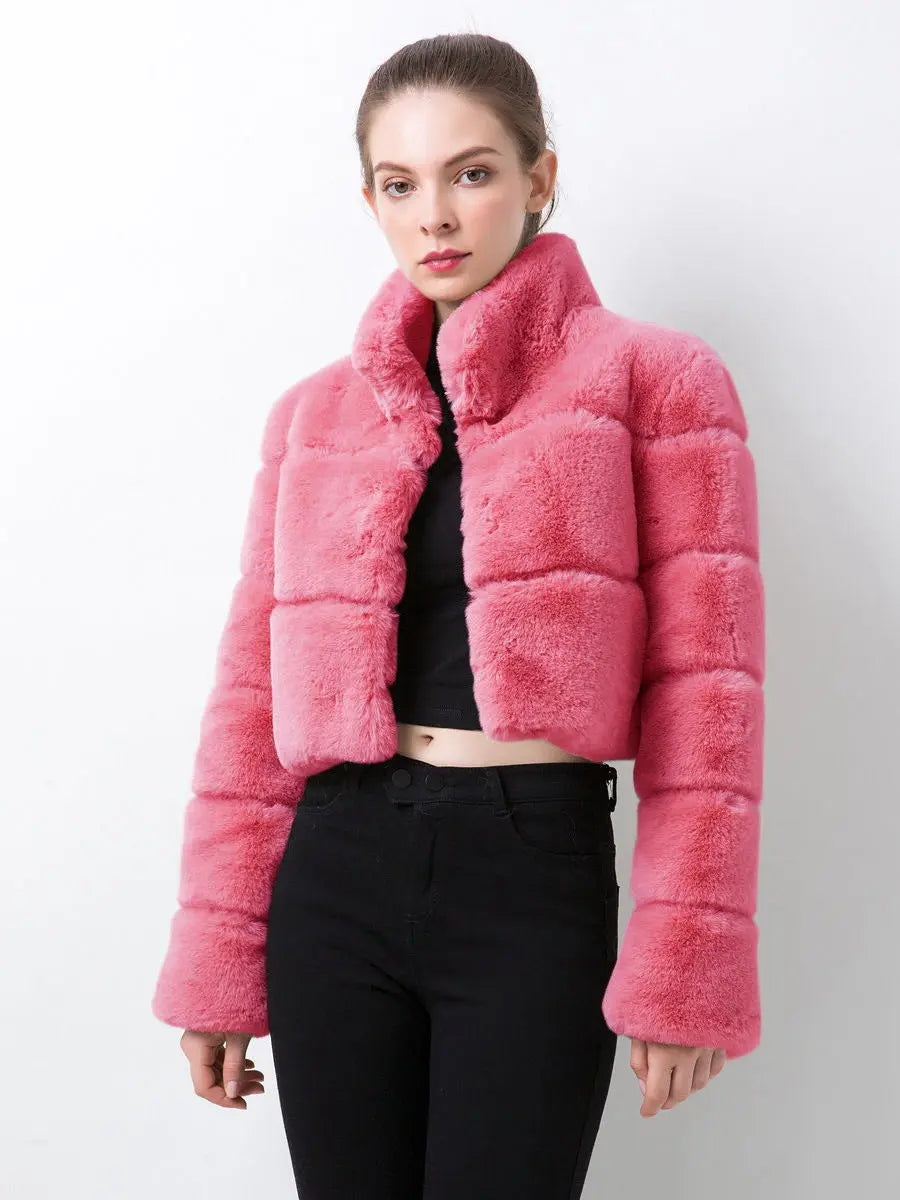 Chic Faux Fur jacket My Store  55.15