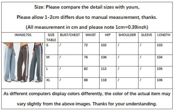 Fashionable Wide Leg Jeans - MRC STORE