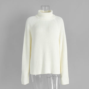 Women’s White Pullover Loose Sweater My Store  45.00