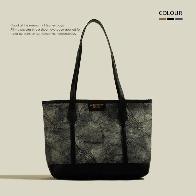 Rhombus Simple Tote Bag Women My Store  38.31