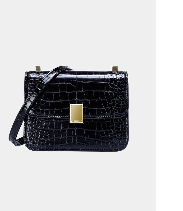 Women’s Crocodile Pattern Tofu Bag My Store  200.00