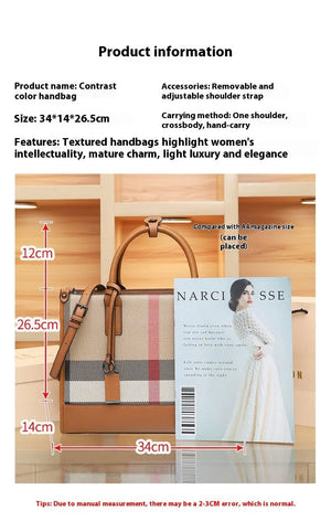 European Retro High-Grade Handbag My Store 