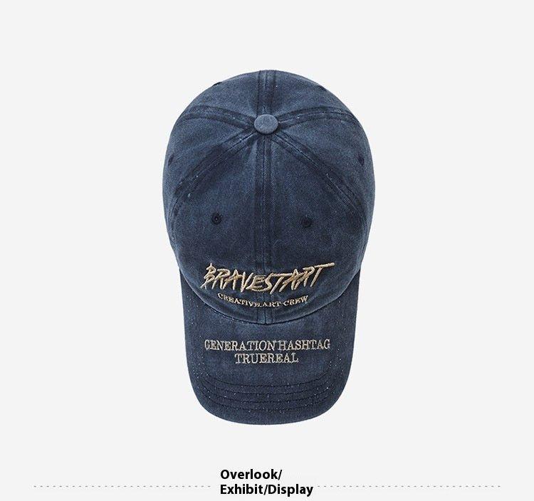 Distressed Baseball Cap – Embroidered Cotton - MRC STOREAccessoriesMy StoreFaded Washed Distressed Baseball Cap –Unisex Cap Embroidered Letters, Adjustable Cotton Cap for All Seasons - MRC STOREMRC STORECJBQ210560902BYPurplish BlueFree Size Adjustable