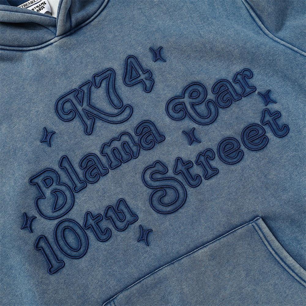 Distressed Fleece - lined essential Hoodie - MRC STORETopMy StoreDistressed Fleece - lined essential Hoodie - MRC STOREMRC STORECJWY193664211KPBlackL