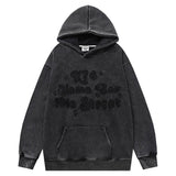 Distressed Fleece - lined essential Hoodie - MRC STORETopMy StoreDistressed Fleece - lined essential Hoodie - MRC STOREMRC STORECJWY193664211KPBlackL