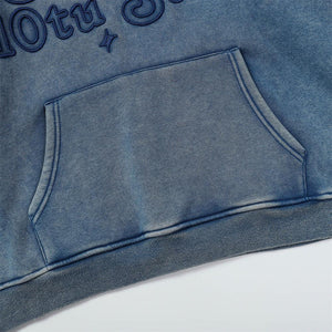 Distressed Fleece - lined essential Hoodie - MRC STORETopMy StoreDistressed Fleece - lined essential Hoodie - MRC STOREMRC STORECJWY193664203CXKhakiL