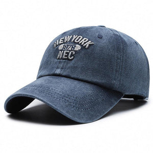 NEW YORK 1973 Embroidered Letter Baseball Cap for Men My Store 