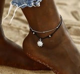 Sun Pendant Silver Anklet My Store  7.65