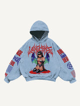 Retro Graphic Pullover Hoodie MRC STORE  70.99
