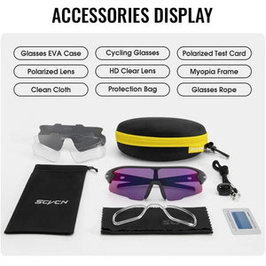 Outdoor Sports Bicycle Glasses UV-Proof My Store 