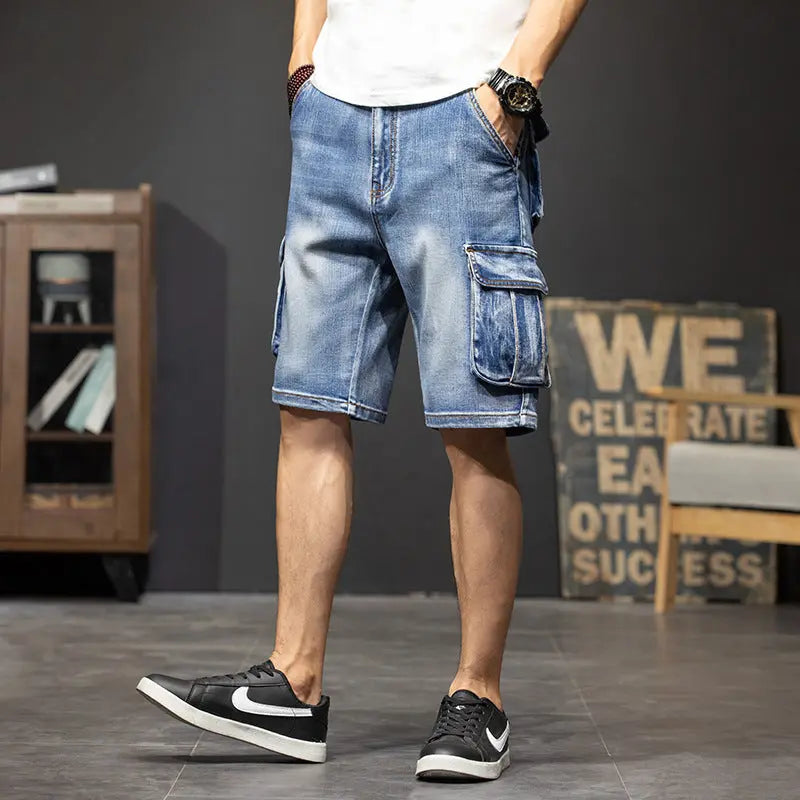 Denim jeans Shorts Men My Store 