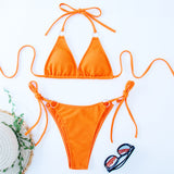 Women’s Bikini Set - Side Tie Thong Swimsuit My Store  25.92