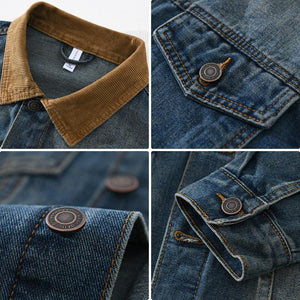 Loose Denim Workwear Jacket Japanese Casual Fashion My Store 