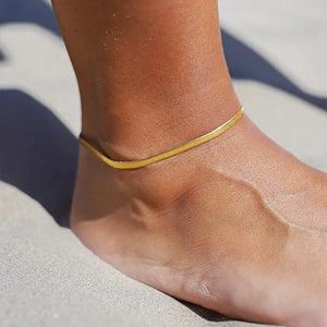 Geometric Minimalist Retro Anklet My Store  9.98