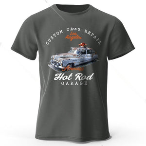Unisex Car Club T-Shirt - Patch Print Casual My Store  22.24