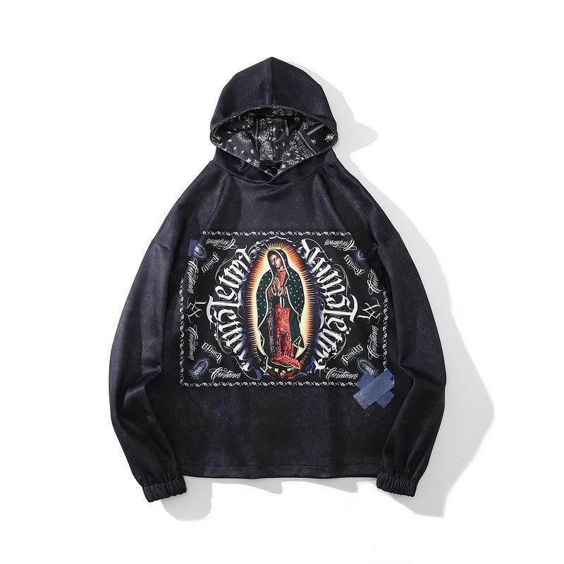 High Street Dark Goethe Religious Hoodie - Dark Fashion - MRC STORE