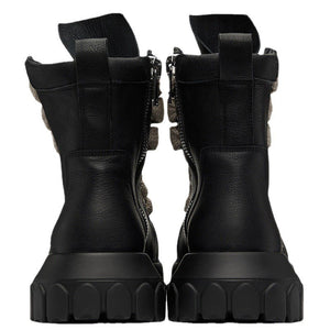 Individual Zipper Leather Boots MRC STORE 