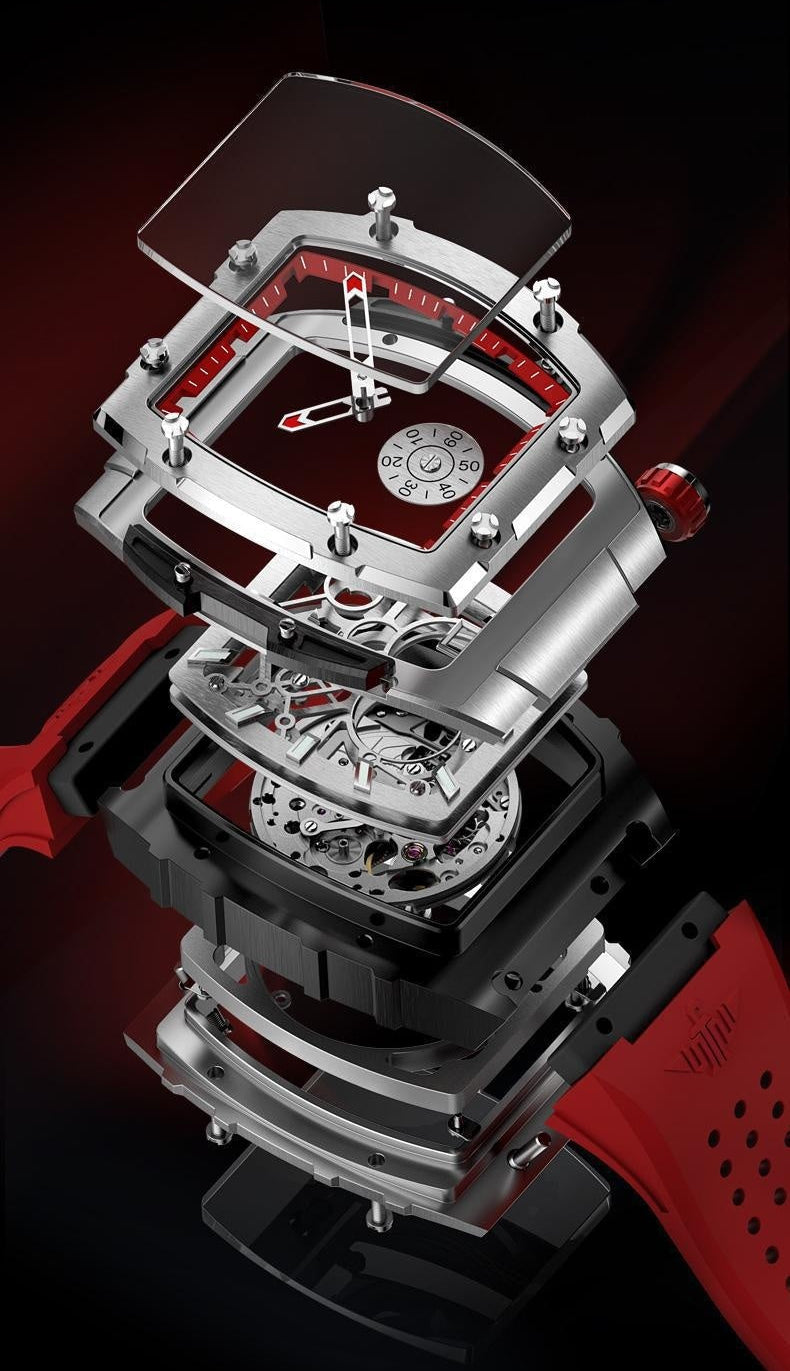 OUPINKE 3213 Luxury Hollow-Out Automatic Mechanical Watch MRC STORE 