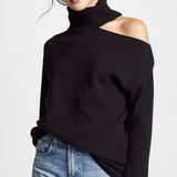 Elegant Off Shoulder Women's Sweater with Abstract Design - MRC STORESweaters & HoodiesMy StoreElegant Off Shoulder Women's Sweater with Abstract Design - MRC STOREMRC STORECJMY225336121UFDark CoffeeL