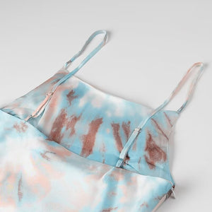 Elegant Pleated Print Camisole Maxi Dress - MRC STOREDressMRC STOREElegant Pleated Print Camisole Maxi Dress MRC STORE MRC STORECJLY261172703CXFloral PatternL