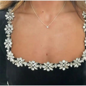 Elegant Square Neck A - Line Dress – Rhinestone Flower Design - MRC STOREDressMy StoreElegant Square Neck Long - Sleeve Dress – Rhinestone Flower Design A - Line Dress - MRC STOREMRC STORECJLY196637909IRRedL