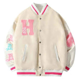 Embroidered Bear Casual Baseball Jacket - MRC STORETopMy StoreEmbroidered Bear Casual Baseball JacketMRC STORECJLX155075611KPApricotL