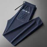 Embroidered Sports Style Casual Pants with ZZ Letters - MRC STOREbottomsMy StoreEmbroidered Sports Style Casual Pants with ZZ Letters - MRC STOREMRC STORECJXX213054832FUBlue2XL