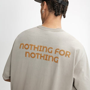 Embroidered T-Shirt - Retro Thread Collar - MRC STORET-ShirtsMy StoreMen’s Embroidered T-Shirt - Retro Thread Collar My Store MRC STORECJYH233219802BYGray BlueL