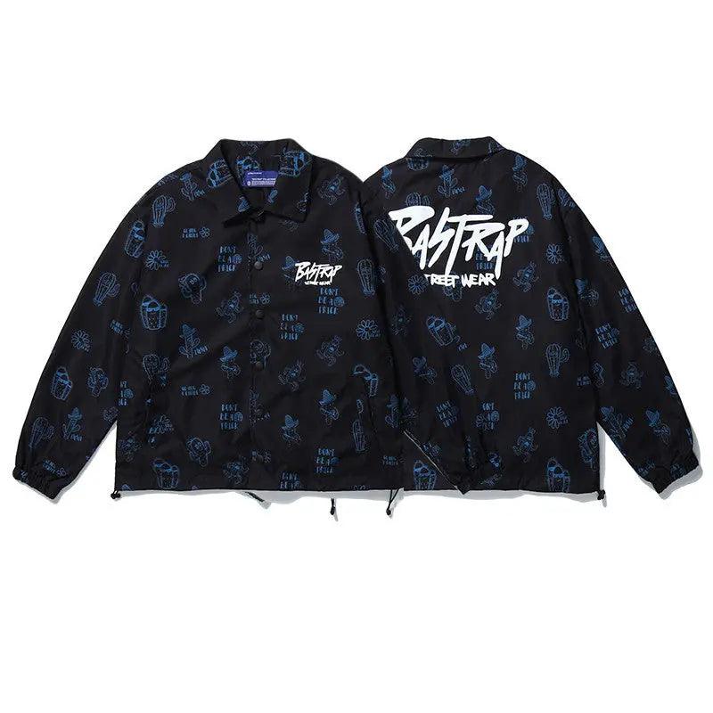 European American Hip Hop Jacket - MRC STORETopMy StoreEuropean American Hip Hop Jacket - MRC STOREMRC STORECJWY127332902BYBlackL