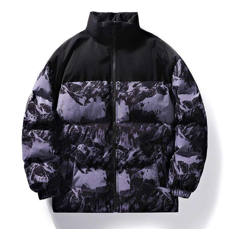 Casual Jacket Down Cotton padded Camouflage Style - MRC STORE