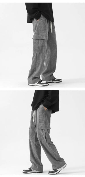 Loose Corduroy Cargo Pants My Store 