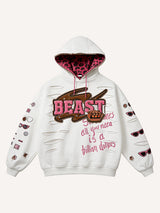 Retro Graphic Printed Hoodie MRC STORE 