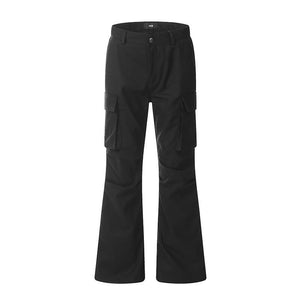 Multi-Pocket Cargo Pants – Straight Leg Tactical Trousers MRC STORE  90.85